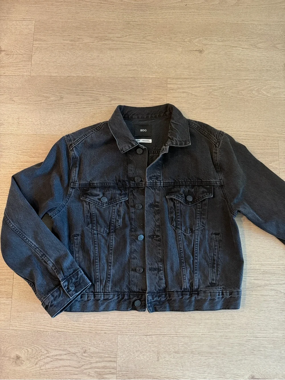 BDG Black Denim Jacket